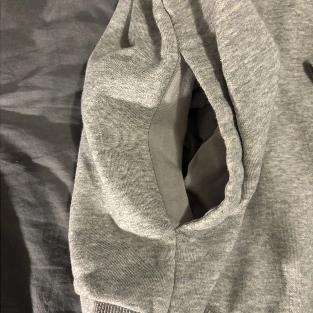 Adidas Women’s Gray Hoodie with Logo - Picture 3 of 8